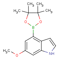 CAS:955979-12-1 | OR70143 | 6-Methoxy-1H-indole-4-boronic acid, pinacol ester