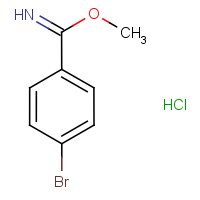 CAS: 92348-03-3 | OR70186 | Methyl 4-bromobenzimidate hydrochloride