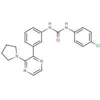 CAS:1340996-98-6 | OR70190 | 1-(4-Chlorophenyl)-3-{3-[3-(pyrrolidin-1-yl)pyrazin-2-yl]phenyl}urea