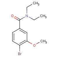 CAS: 889676-36-2 | OR7023 | N,N-Diethyl-4-bromo-3-methoxybenzamide