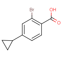 CAS:1237073-59-4 | OR70317 | 2-Bromo-4-cyclopropylbenzoic acid