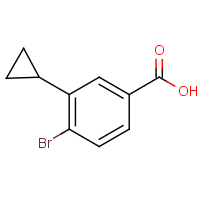 CAS: 2384580-34-9 | OR70323 | 4-Bromo-3-cyclopropylbenzoic acid