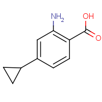 CAS:2640734-77-4 | OR70326 | 2-Amino-4-cyclopropylbenzoic acid