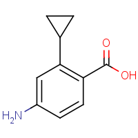 CAS:2609110-47-4 | OR70329 | 4-Amino-2-cyclopropylbenzoic acid