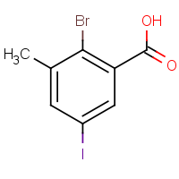 CAS: 1022983-52-3 | OR70331 | 2-Bromo-5-iodo-3-methylbenzoic acid