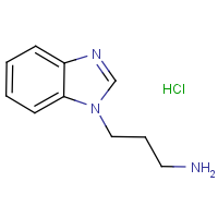 CAS: 1048649-78-0 | OR7038 | 1-(3-Aminoprop-1-yl)-1H-benzimidazole hydrochloride