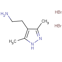 CAS:1257658-83-5 | OR7060 | 4-(2-Aminoethyl)-3,5-dimethyl-1H-pyrazole dihydrobromide