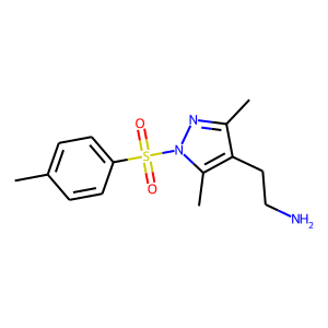 CAS: 1001560-08-2 | OR7061 | 4-(2-Aminoethyl)-3,5-dimethyl-1-[(4-methylbenzene)sulphonyl]-1H-pyrazole