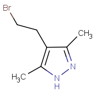 CAS: 83467-28-1 | OR7065 | 4-(2-Bromoethyl)-3,5-dimethyl-1H-pyrazole