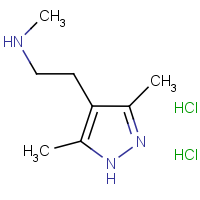 CAS: 423176-42-5 | OR7084 | 3,5-Dimethyl-4-[2-(methylamino)ethyl]-1H-pyrazole dihydrochloride