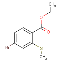 CAS:918328-04-8 | OR71003 | Ethyl 4-bromo-2-methylsulfanylbenzoate