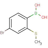 CAS:2395901-49-0 | OR71013 | (4-Bromo-2-methylsulfanylphenyl)boronic acid