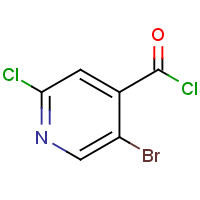CAS: 1935952-61-6 | OR71040 | 5-Bromo-2-chloropyridine-4-carbonyl chloride