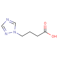 CAS: 158147-52-5 | OR7105 | 4-(1H-1,2,4-Triazol-1-yl)butyric acid