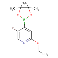 CAS:  | OR71053 | 5-Bromo-2-ethoxy-4-(4,4,5,5-tetramethyl-1,3,2-dioxaborolan-2-yl)pyridine