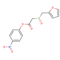 CAS: 123855-55-0 | OR71063 | (4-Nitrophenyl) 2-(furfurylsulfinyl)acetic acid
