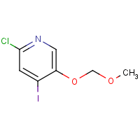 CAS:877133-57-8 | OR71083 | 2-Chloro-4-iodo-5-(methoxymethoxy)pyridine