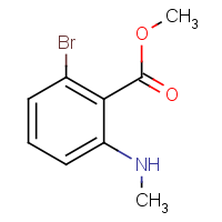 CAS: 2654087-90-6 | OR71109 | Methyl 2-N-methylamino-6-bromobenzoate
