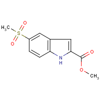 CAS: 205873-28-5 | OR7112 | Methyl 5-(methylsulphonyl)-1H-indole-2-carboxylate