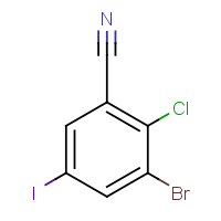 CAS: 2167896-80-0 | OR71121 | 3-Bromo-2-chloro-5-iodobenzonitrile