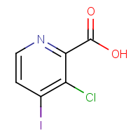 CAS:2091796-25-5 | OR71160 | 3-Chloro-4-iodopyridine-2-carboxylic acid