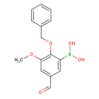 CAS:2096333-82-1 | OR7157 | 2-Benzyloxy-5-formyl-3-methoxybenzeneboronic acid