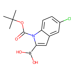 CAS: 475102-12-6 | OR7169 | 5-Chloro-1H-indole-2-boronic acid, N-BOC protected