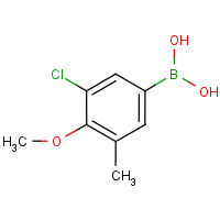 CAS: 1050509-76-6 | OR7179 | 3-Chloro-4-methoxy-5-methylbenzeneboronic acid