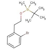 CAS: 181021-20-5 | OR7200 | 2-(2-tert-Butyldimethylsilyloxyethyl)bromobenzene