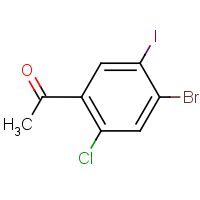 CAS:2091136-77-3 | OR72058 | 4'-Bromo-2'-chloro-5'-iodoacetophenone