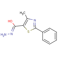 CAS: 61292-08-8 | OR72080 | 4-Methyl-2-phenyl-1,3-thiazole-5-carbohydrazide