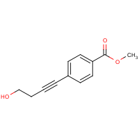 CAS:123910-86-1 | OR72123 | 4-(4-Hydroxybut-1-ynyl)benzoic acid methyl ester