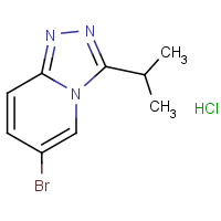 CAS:668980-99-2 | OR72131 | 6-Bromo-3-isopropyl-[1,2,4]triazolo[4,3-a]pyridine hydrochloride