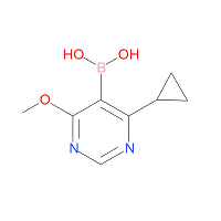 CAS: 1798304-51-4 | OR72205 | (4-Cyclopropyl-6-methoxypyrimidin-5-yl)boronic acid