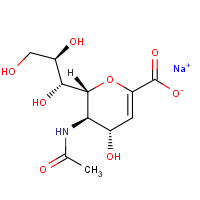 CAS: 209977-53-7 | OR7220T | N-Acetyl-2,3-dehydro-2-deoxyneuraminic acid sodium salt