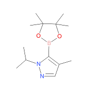 CAS:2446483-84-5 | OR72211 | 1-Isopropyl-4-methyl-5-(4,4,5,5-tetramethyl-1,3,2-dioxaborolan-2-yl)-1H-pyrazole