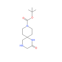 CAS: 1445951-40-5 | OR72246 | tert-butyl 2-oxo-1,4,9-triazaspiro[5.5]undecane-9-carboxylate