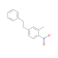 CAS: 93985-68-3 | OR72256 | 4-(Benzylsulfanyl)-2-methylnitrobenzene