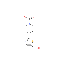 CAS:1001203-01-5 | OR72257 | Tert-butyl 4-(5-formyl-1,3-thiazol-2-yl)piperidine-1-carboxylate