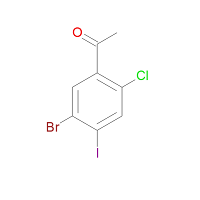 CAS: 2091136-90-0 | OR72293 | 5'-bromo-2'-chloro-4'-iodoacetophenone
