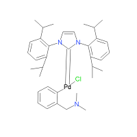 CAS:930796-10-4 | OR72313 | Chloro[[1,3-bis(2,6-diisopropylphenyl)imidazol-2-ylidene](N,N-dimethylbenzylamine)palladium(II)]