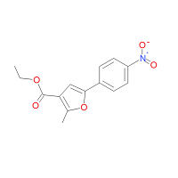 CAS:175276-69-4 | OR72324 | Ethyl 2-methyl-5-(4-nitrophenyl)-3-furoate