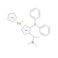 CAS:55700-44-2 | OR72346 | (R)-N,N-Dimethyl-1-[(S)-2-(diphenylphosphino)ferrocenyl]ethylamine