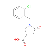 CAS: 175205-45-5 | OR72405 | 1-(2-Chlorobenzyl)-5-oxopyrrolidine-3-carboxylic acid