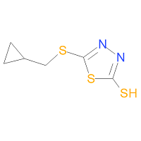 CAS: 175277-92-6 | OR72409 | 5-[(Cyclopropylmethyl)thio]-1,3,4-thiadiazole-2-thiol