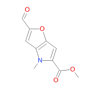 CAS:164667-56-5 | OR72410 | Methyl 2-formyl-4-methyl-4H-furo[3,2-b]pyrrole-5-carboxylate