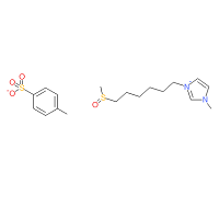 CAS: 1352947-66-0 | OR72434 | 1-Methyl-3-[6-(methylsulfinyl)hexyl]imidazolium p-Toluenesulfonate