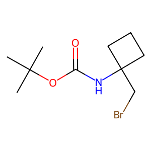 CAS: 1596691-31-4 | OR72769 | tert-Butyl (1-(bromomethyl)cyclobutyl)carbamate