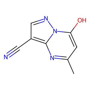 CAS:89939-60-6 | OR72818 | 7-Hydroxy-5-methylpyrazolo[1,5-a]pyrimidine-3-carbonitrile
