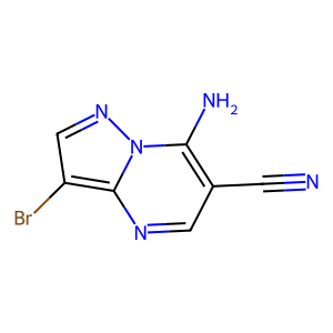 CAS:874804-36-1 | OR72844 | 7-Amino-3-bromopyrazolo[1,5-a]pyrimidine-6-carbonitrile